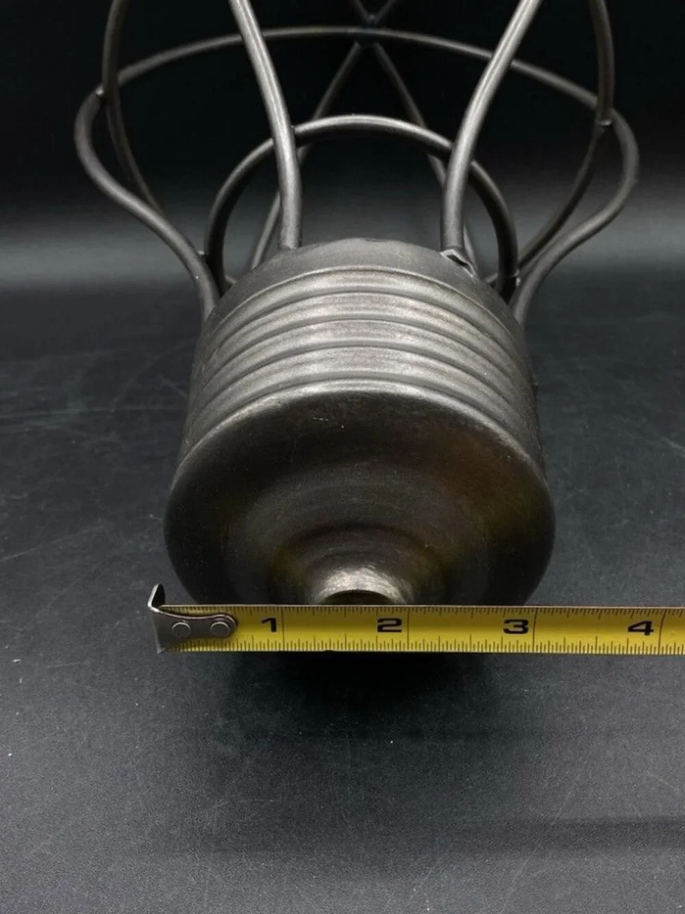 Urbanely Flashy Metal Light Bulb Sculpture Warehouse of Tiffany 13”